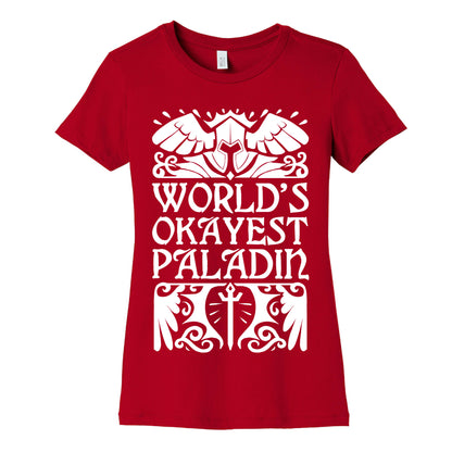 World's Okayest Paladin Women's Cotton Tee