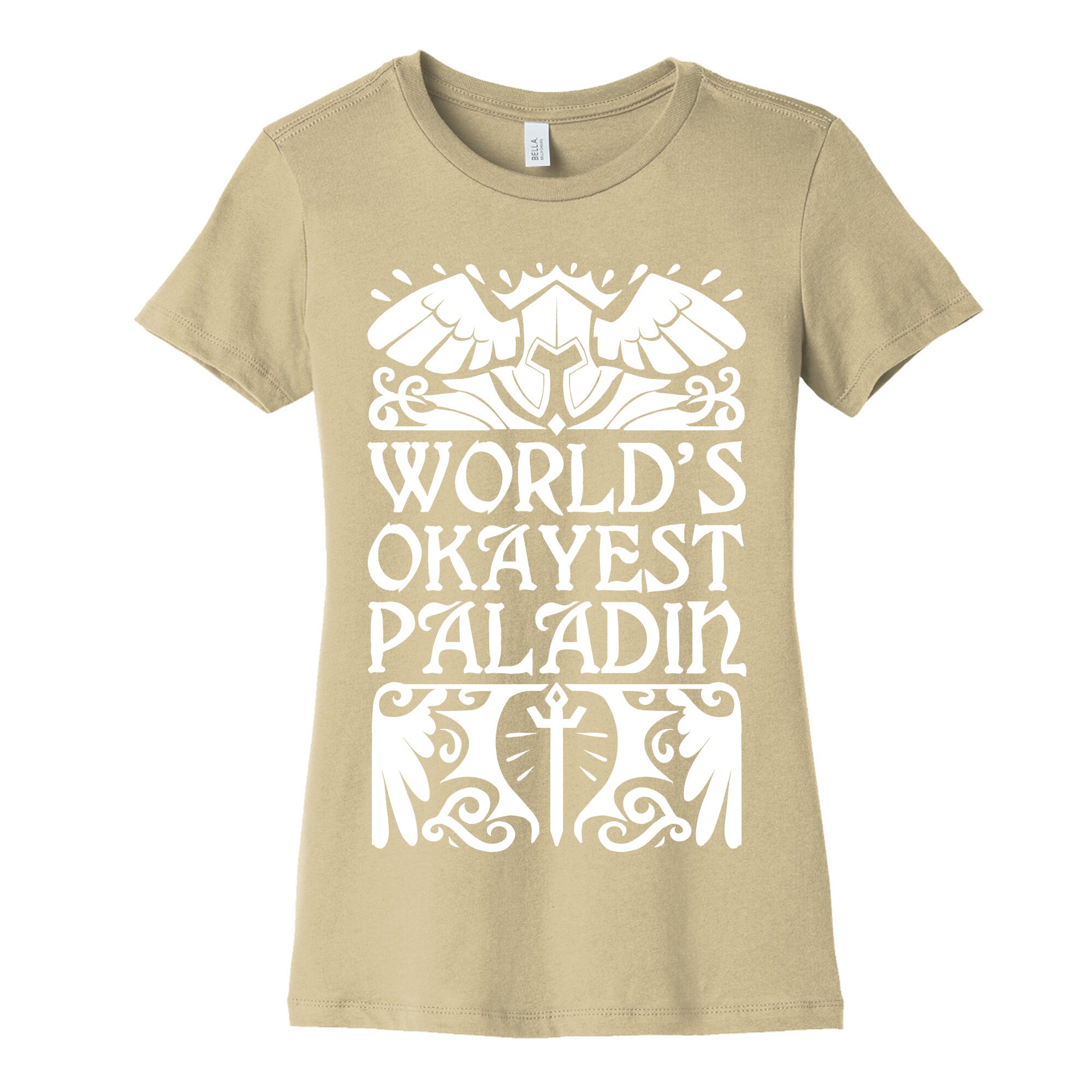 World's Okayest Paladin Women's Cotton Tee