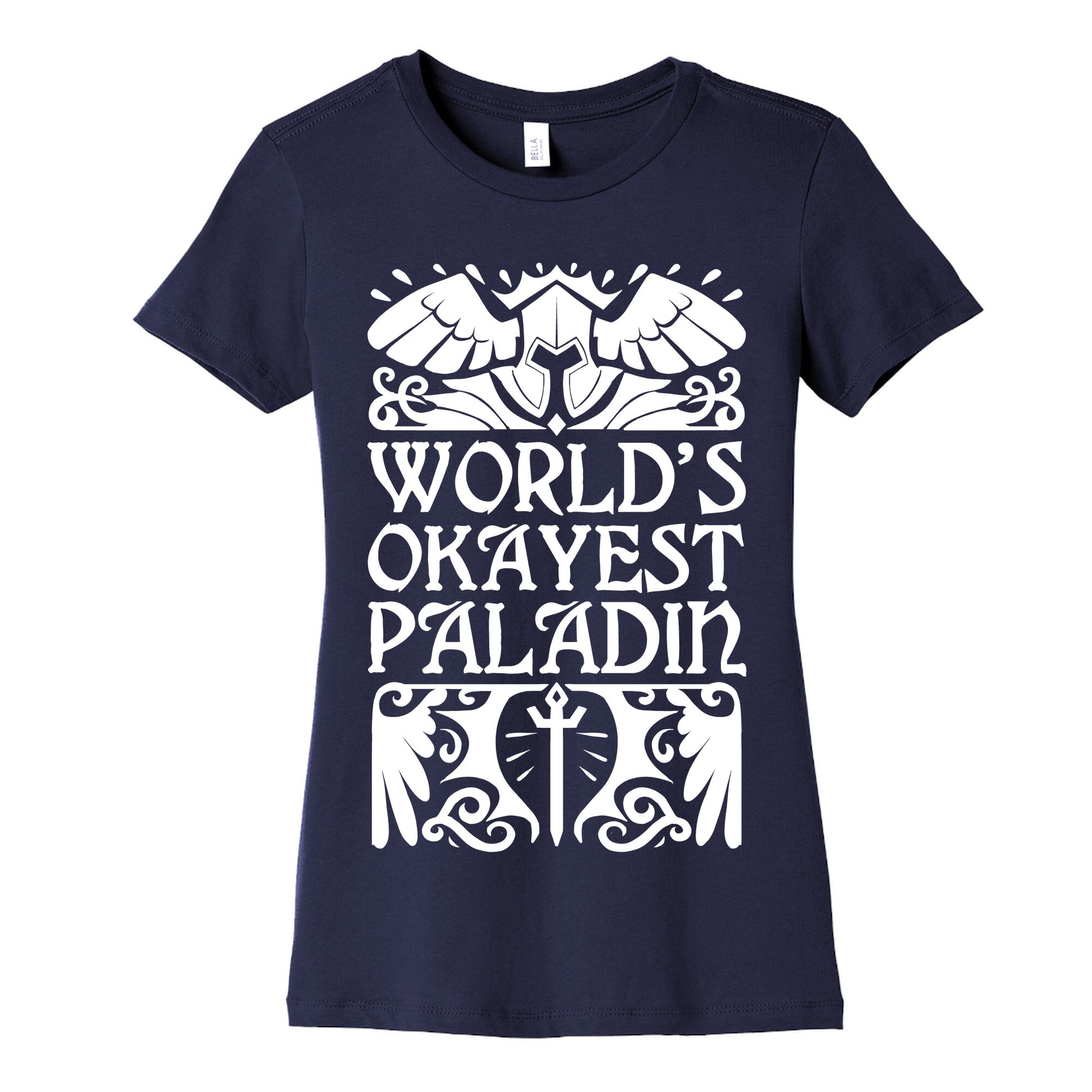 World's Okayest Paladin Women's Cotton Tee