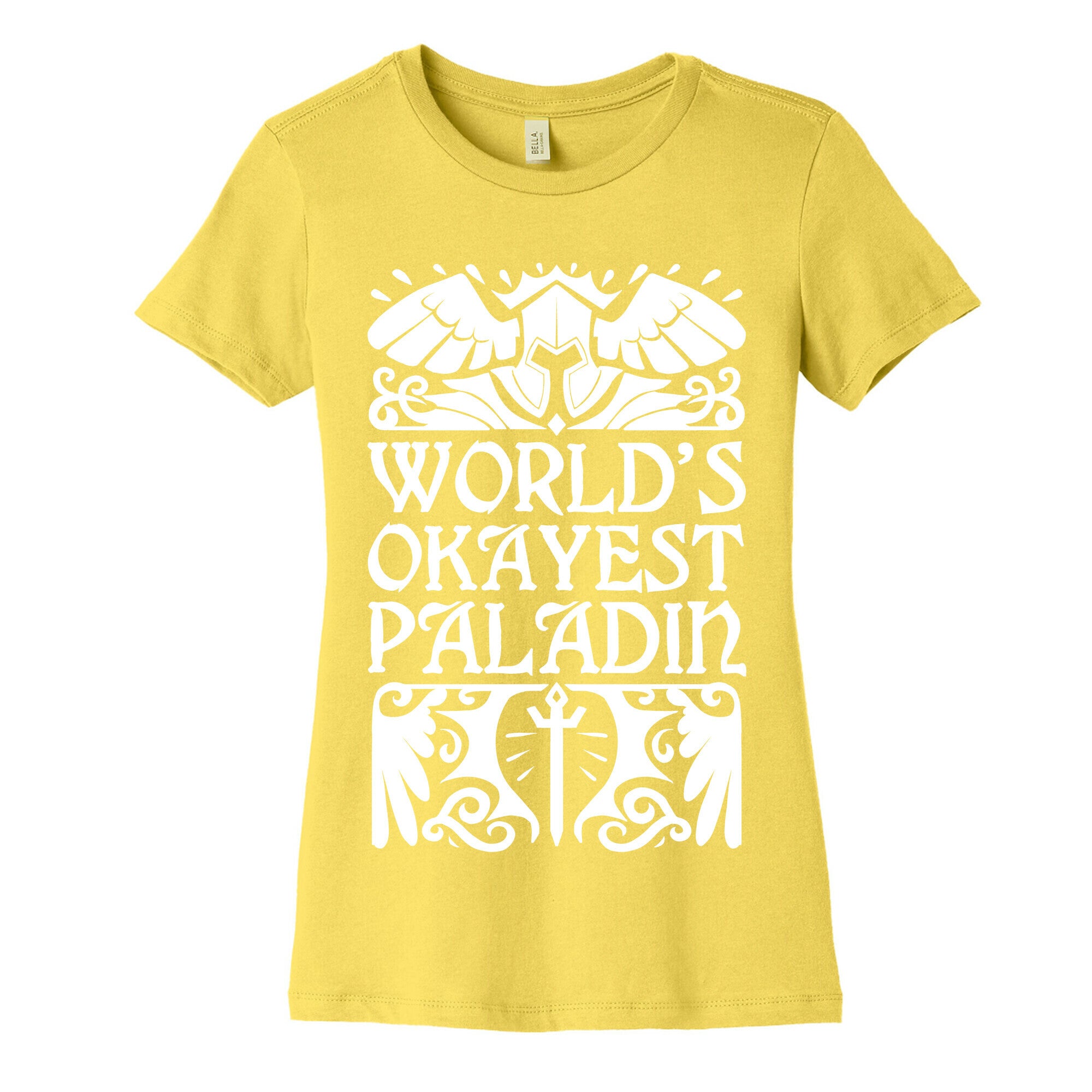 World's Okayest Paladin Women's Cotton Tee