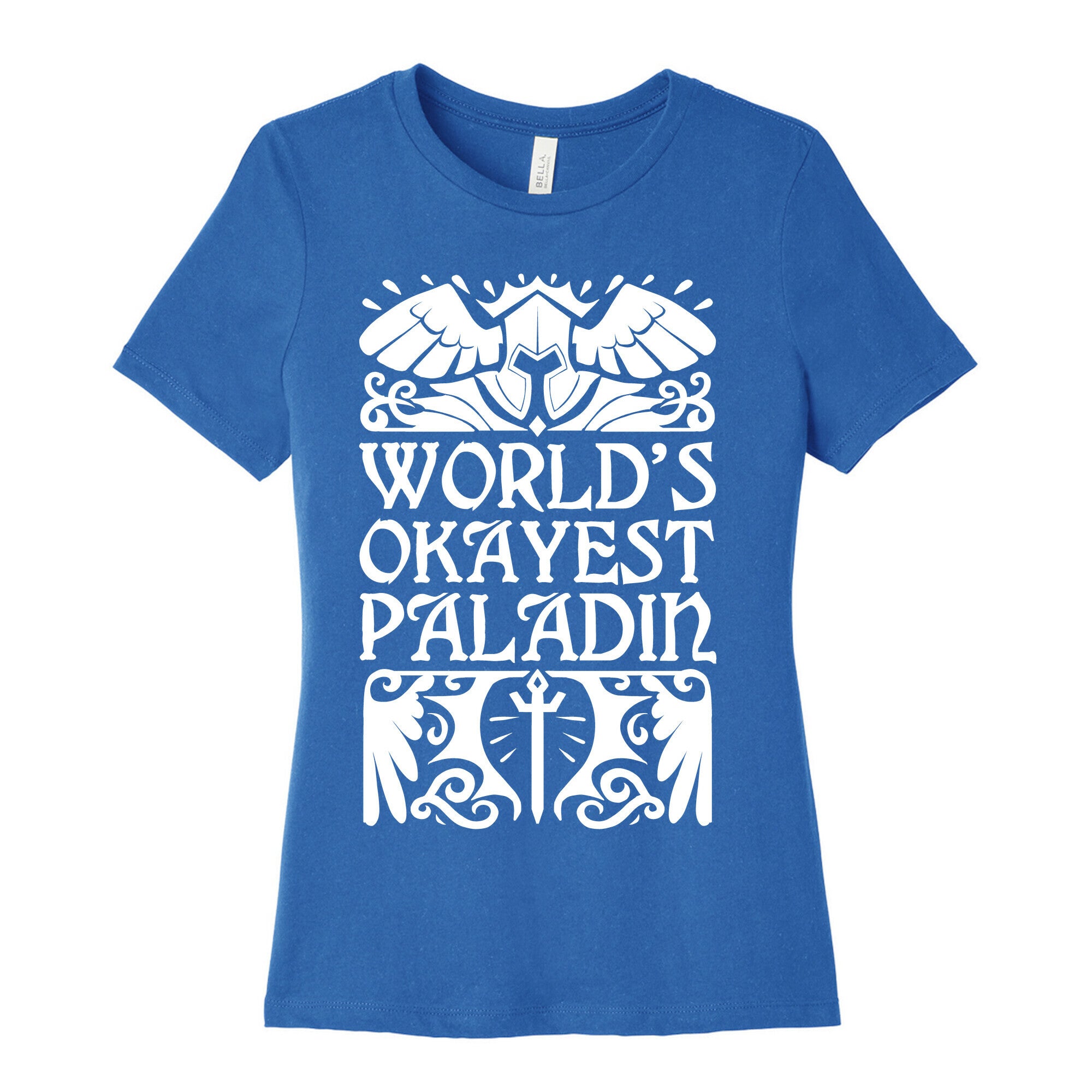 World's Okayest Paladin Women's Cotton Tee