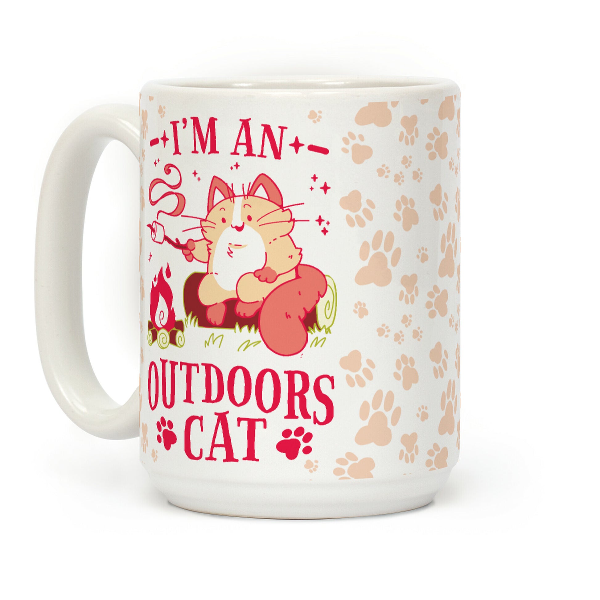 I'm An Outdoors Cat Coffee Mug