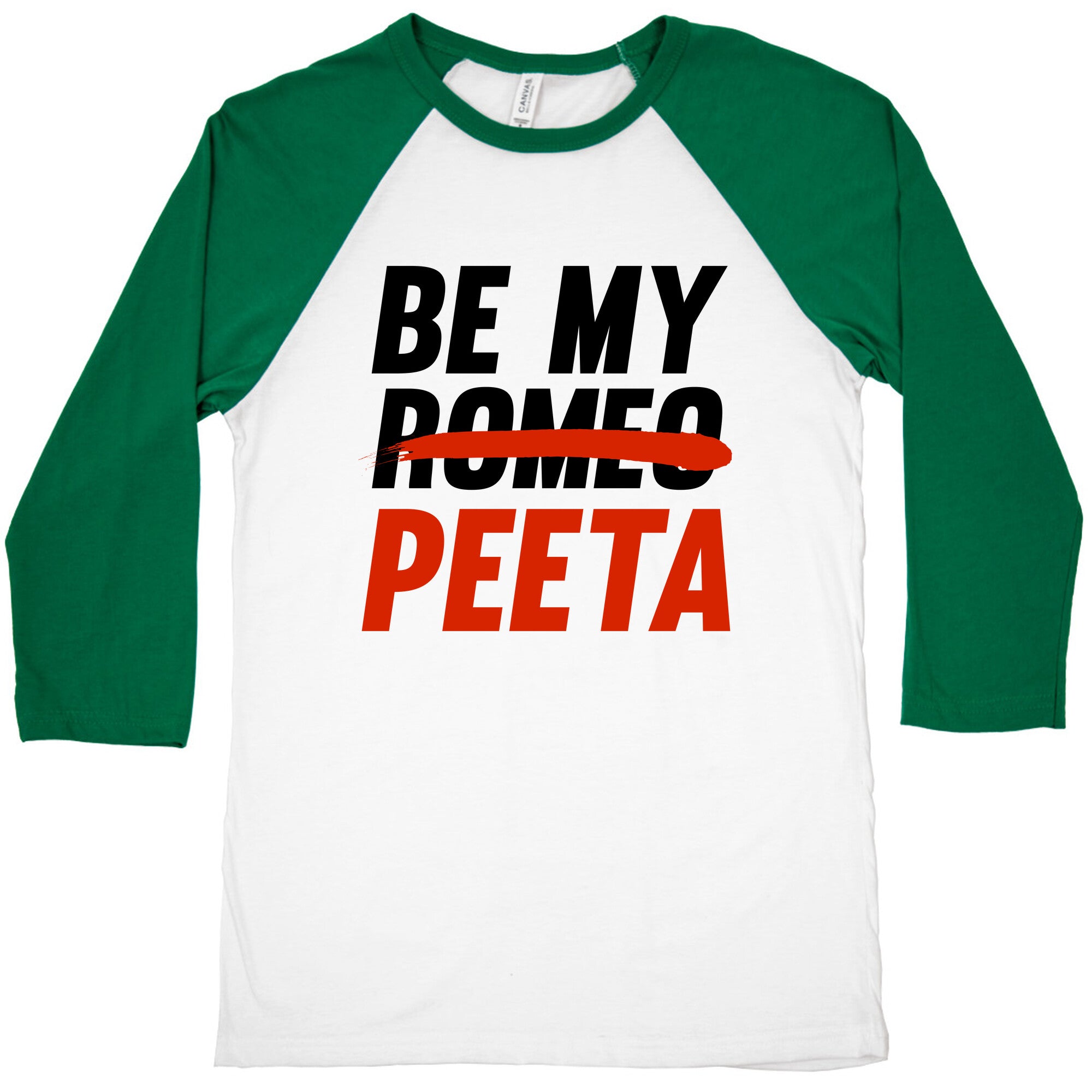 Be My Peeta Baseball Tee