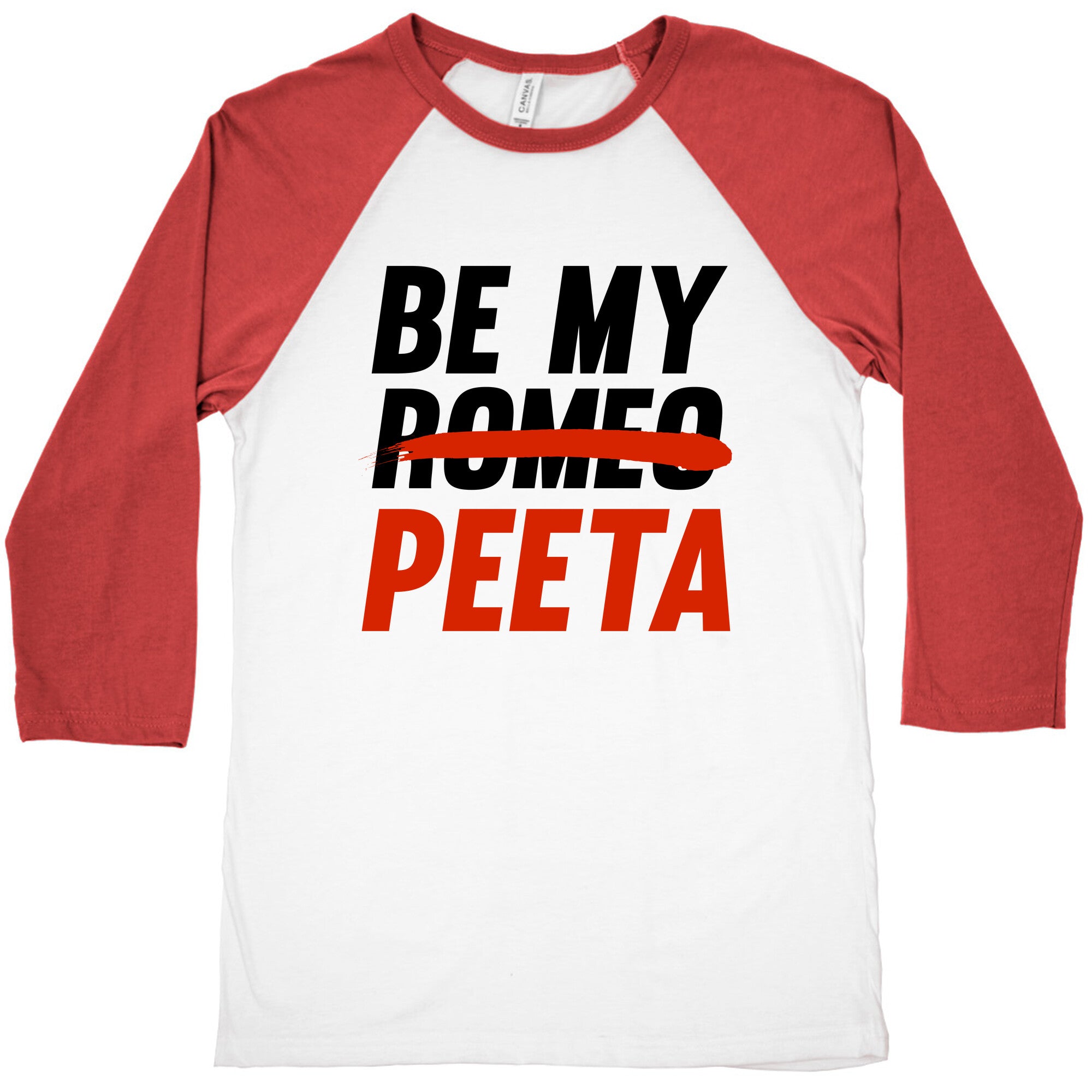 Be My Peeta Baseball Tee