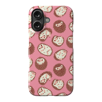 Floaty Hedgehogs Phone Case