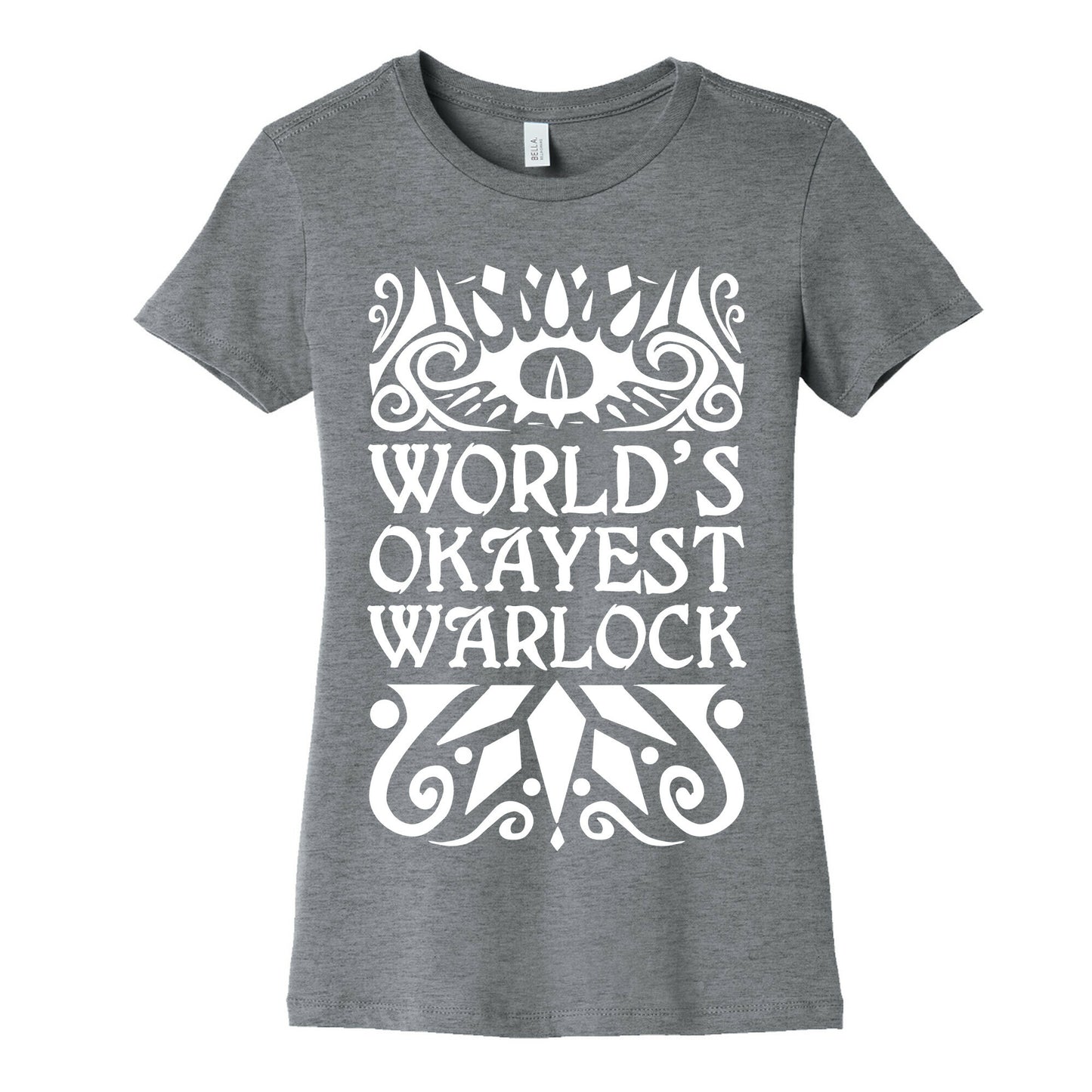World's Okayest Warlock Women's Cotton Tee