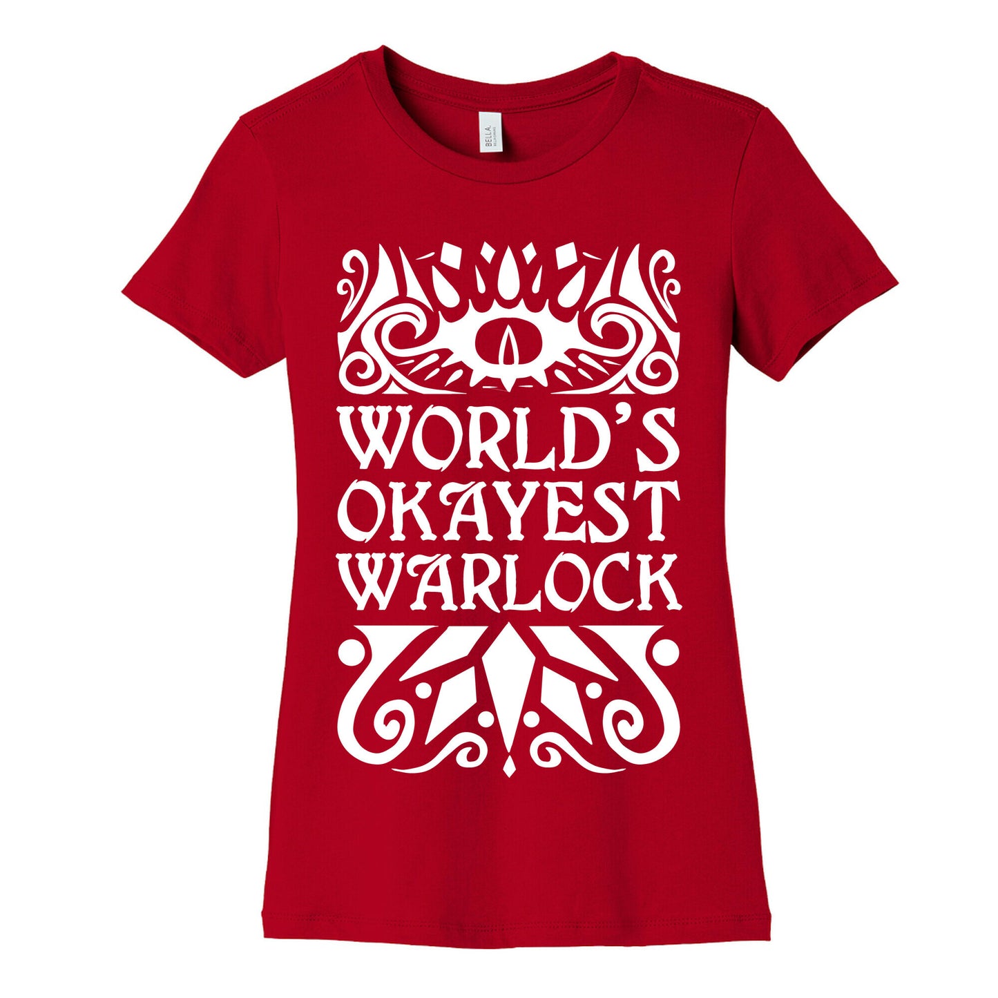 World's Okayest Warlock Women's Cotton Tee