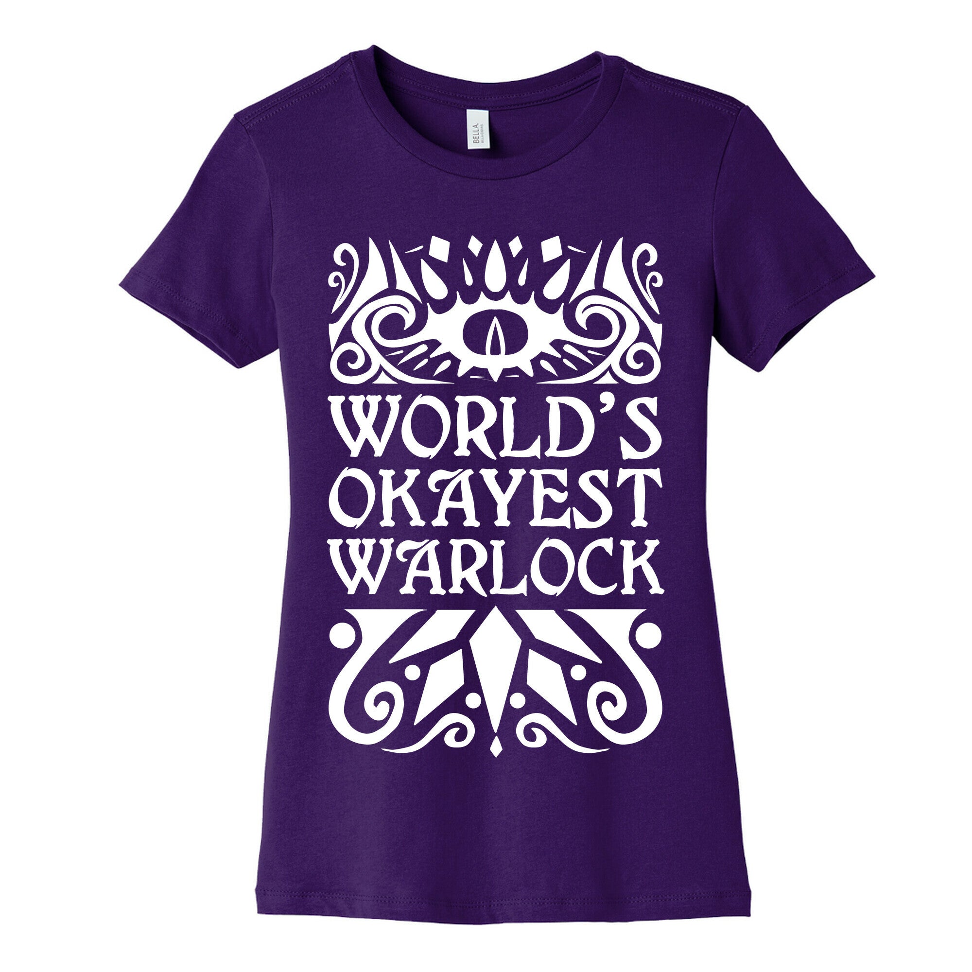 World's Okayest Warlock Women's Cotton Tee