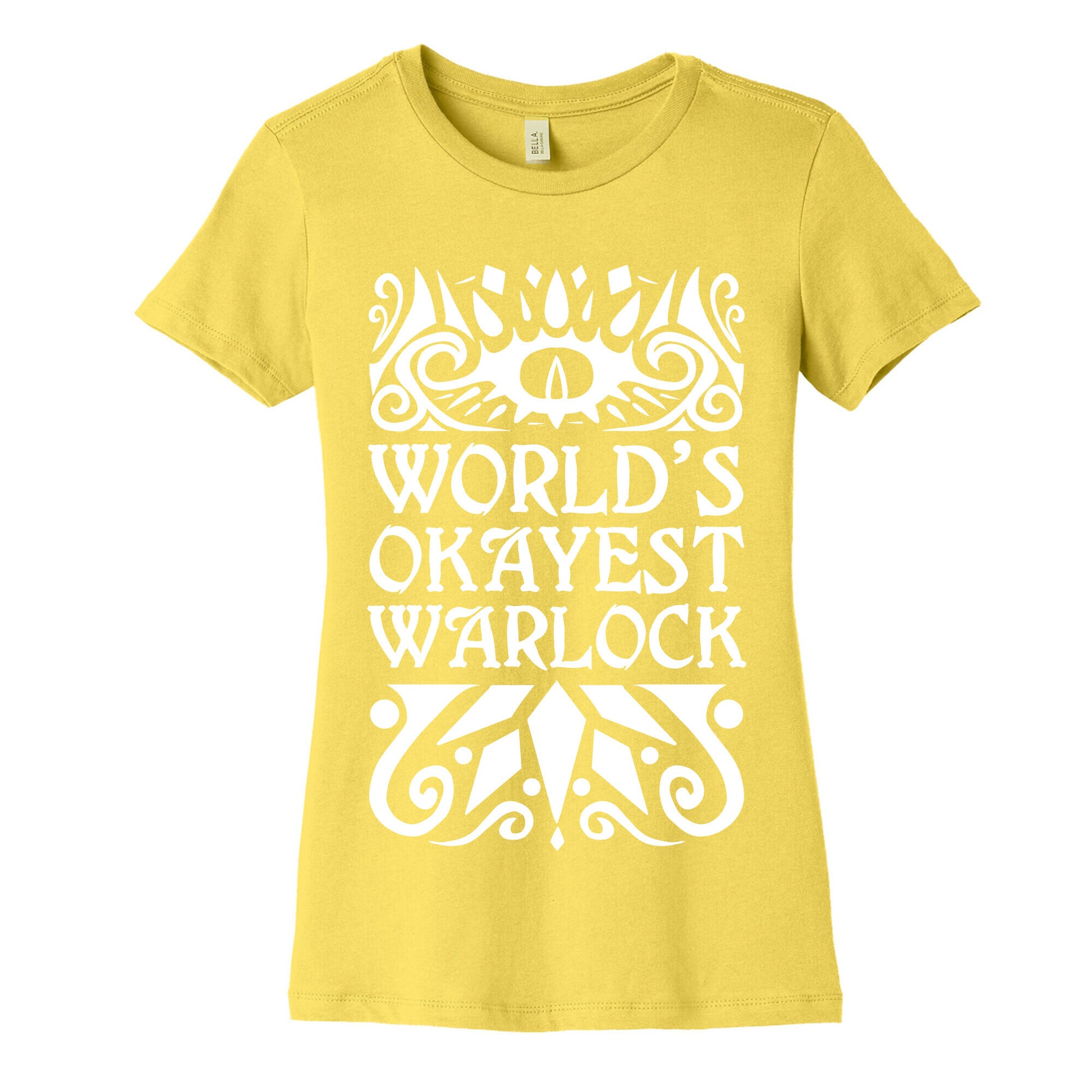 World's Okayest Warlock Women's Cotton Tee
