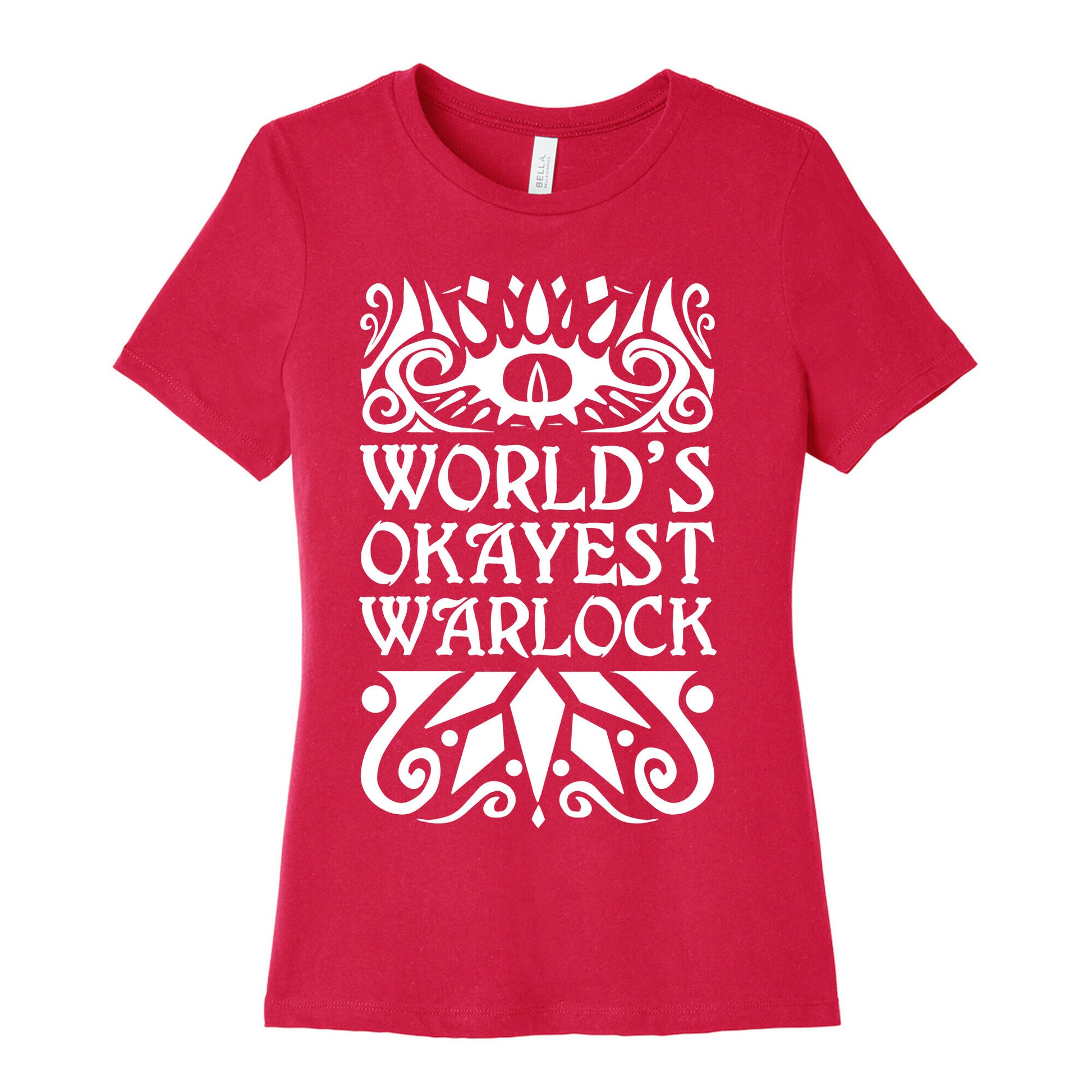 World's Okayest Warlock Women's Cotton Tee