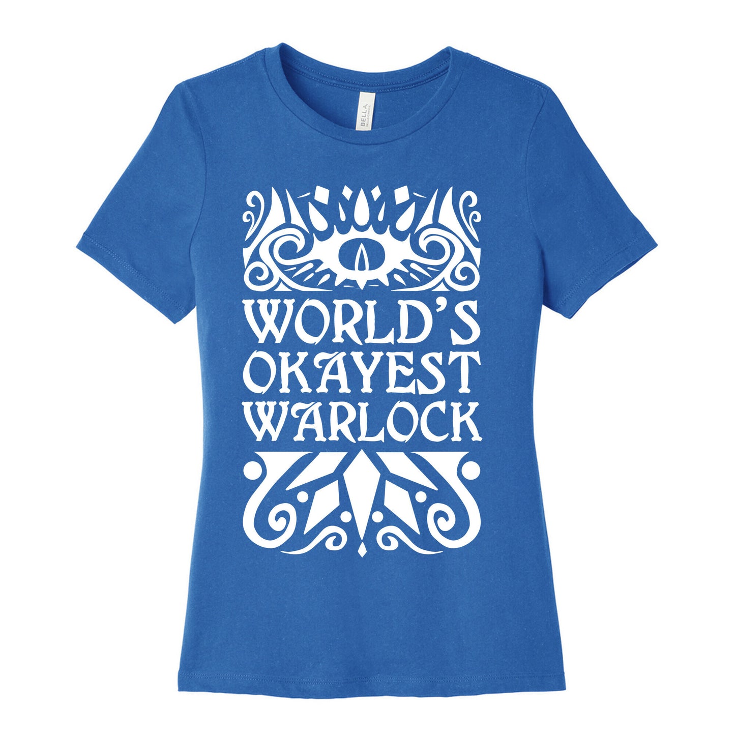 World's Okayest Warlock Women's Cotton Tee