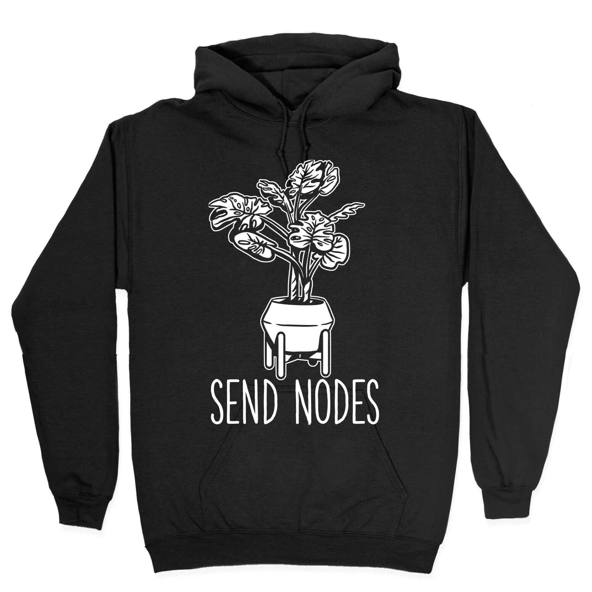 Send Nodes Monstera Hoodie