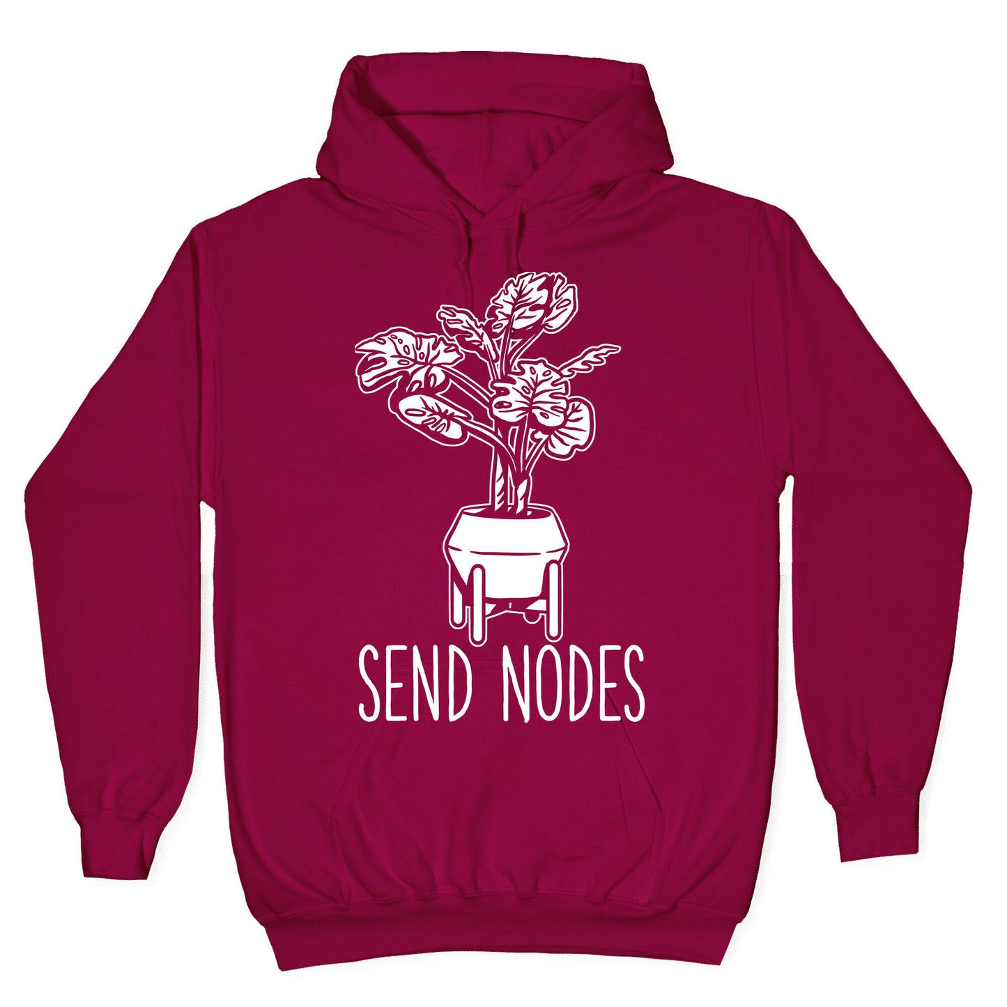 Send Nodes Monstera Hoodie