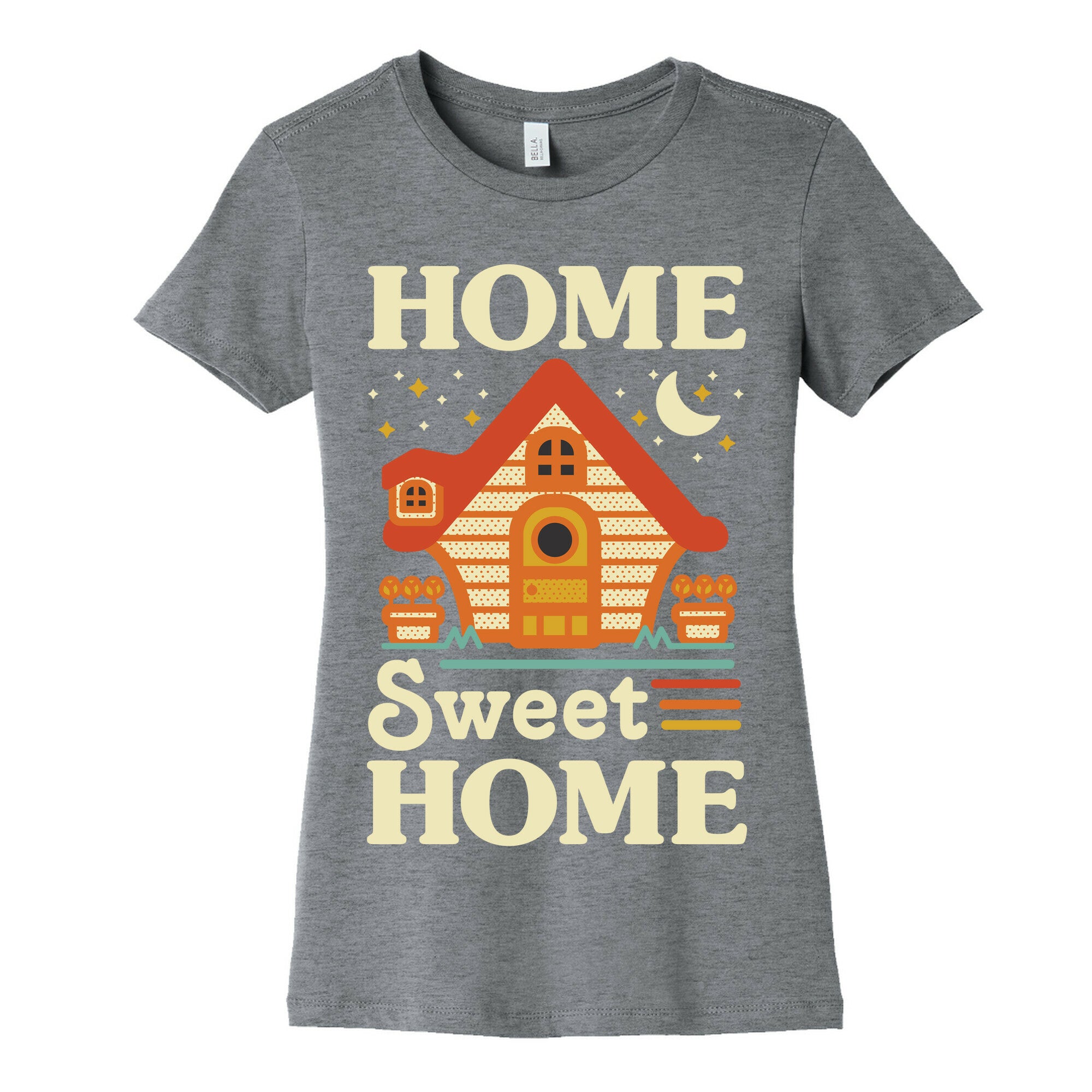 Home Sweet Home Animal Crossing Women's Cotton Tee