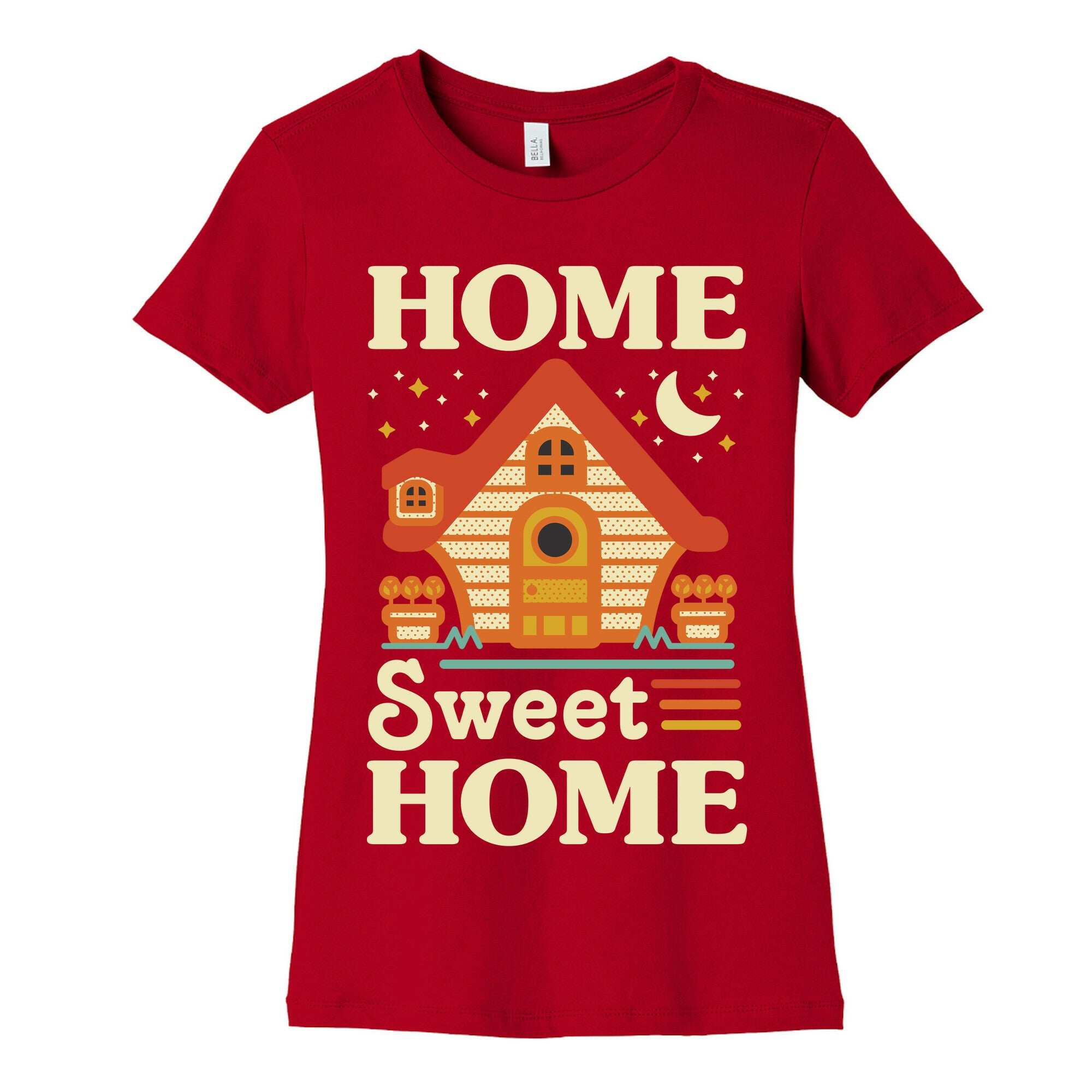 Home Sweet Home Animal Crossing Women's Cotton Tee