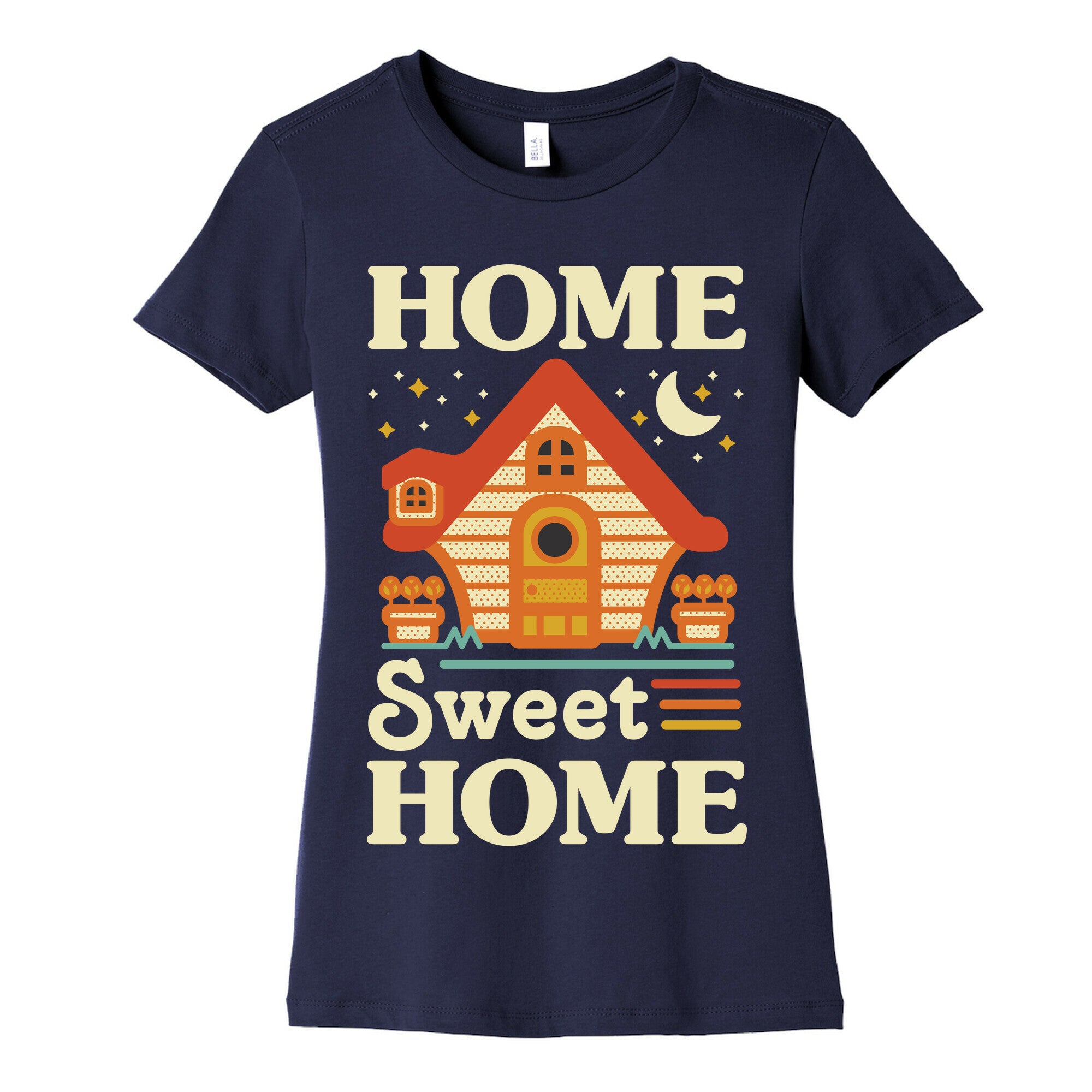 Home Sweet Home Animal Crossing Women's Cotton Tee