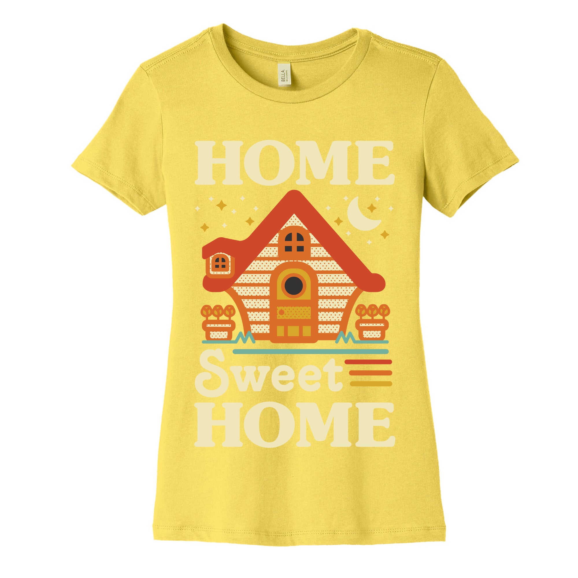 Home Sweet Home Animal Crossing Women's Cotton Tee