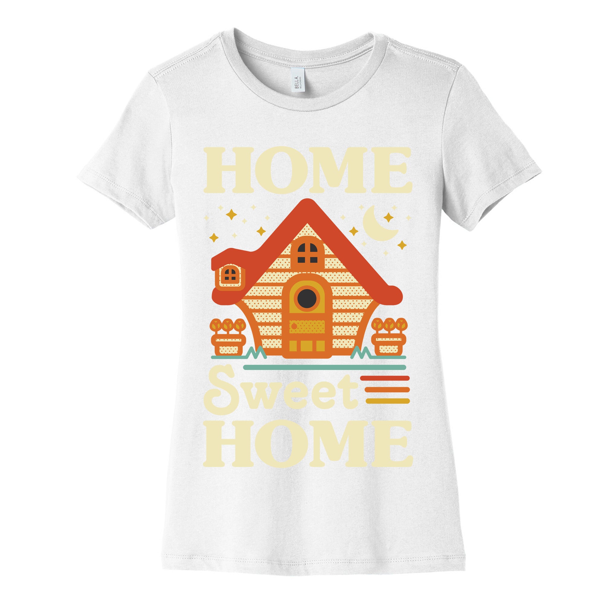 Home Sweet Home Animal Crossing Women's Cotton Tee