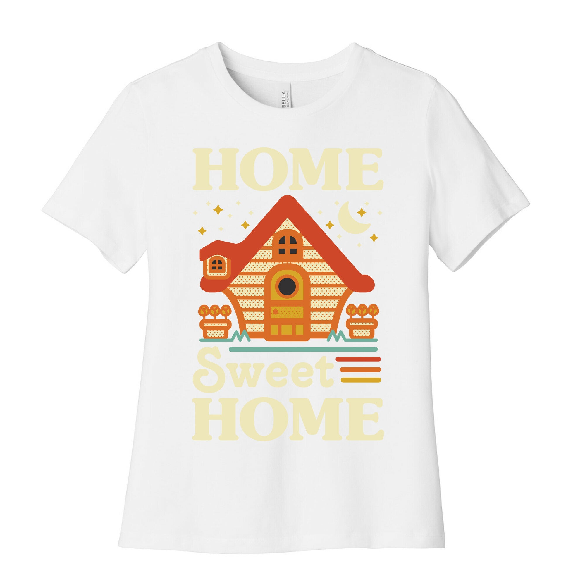 Home Sweet Home Animal Crossing Women's Cotton Tee