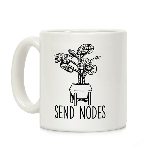 Send Nodes Monstera Coffee Mug