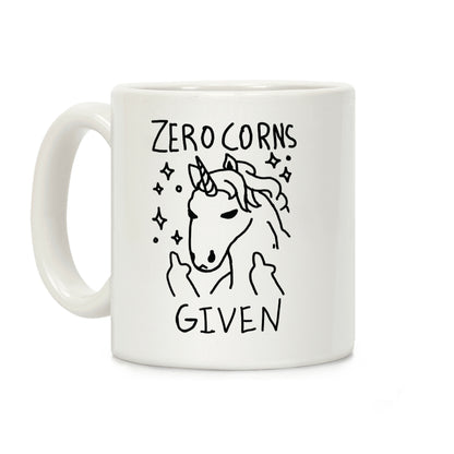 Zero Corns Given Coffee Mug