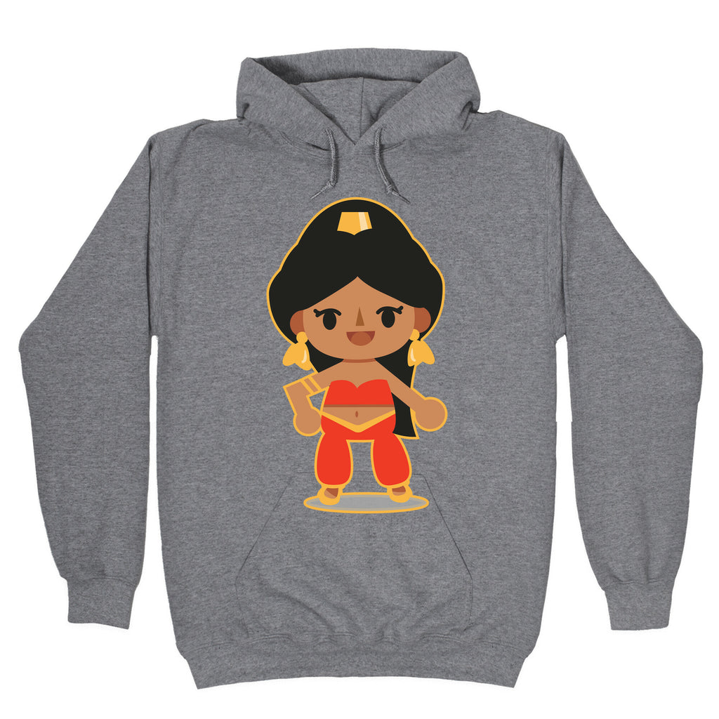 Princess Crossing Jasmine Parody Red Hoodie