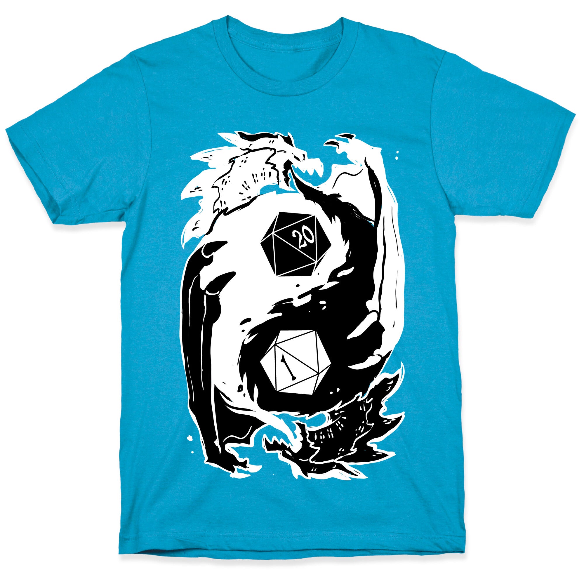 Dungeons and Dragons Yin Yang Unisex Triblend Tee