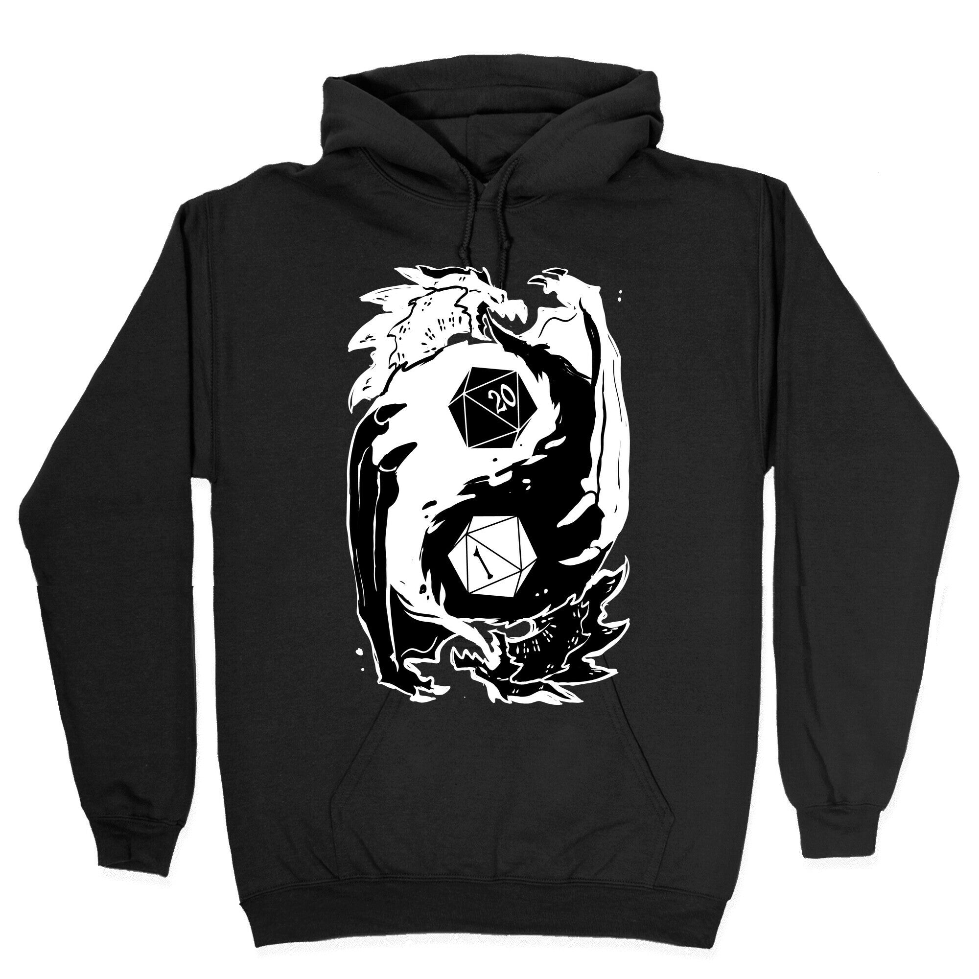 Dungeons and Dragons Yin Yang Hoodie