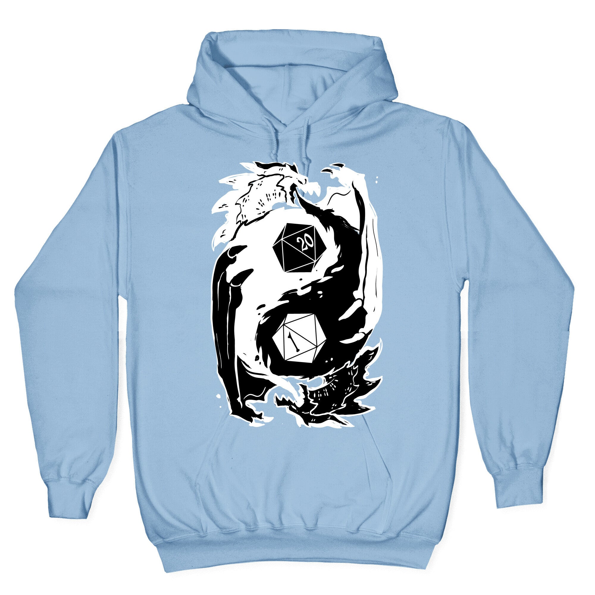 Dungeons and Dragons Yin Yang Hoodie