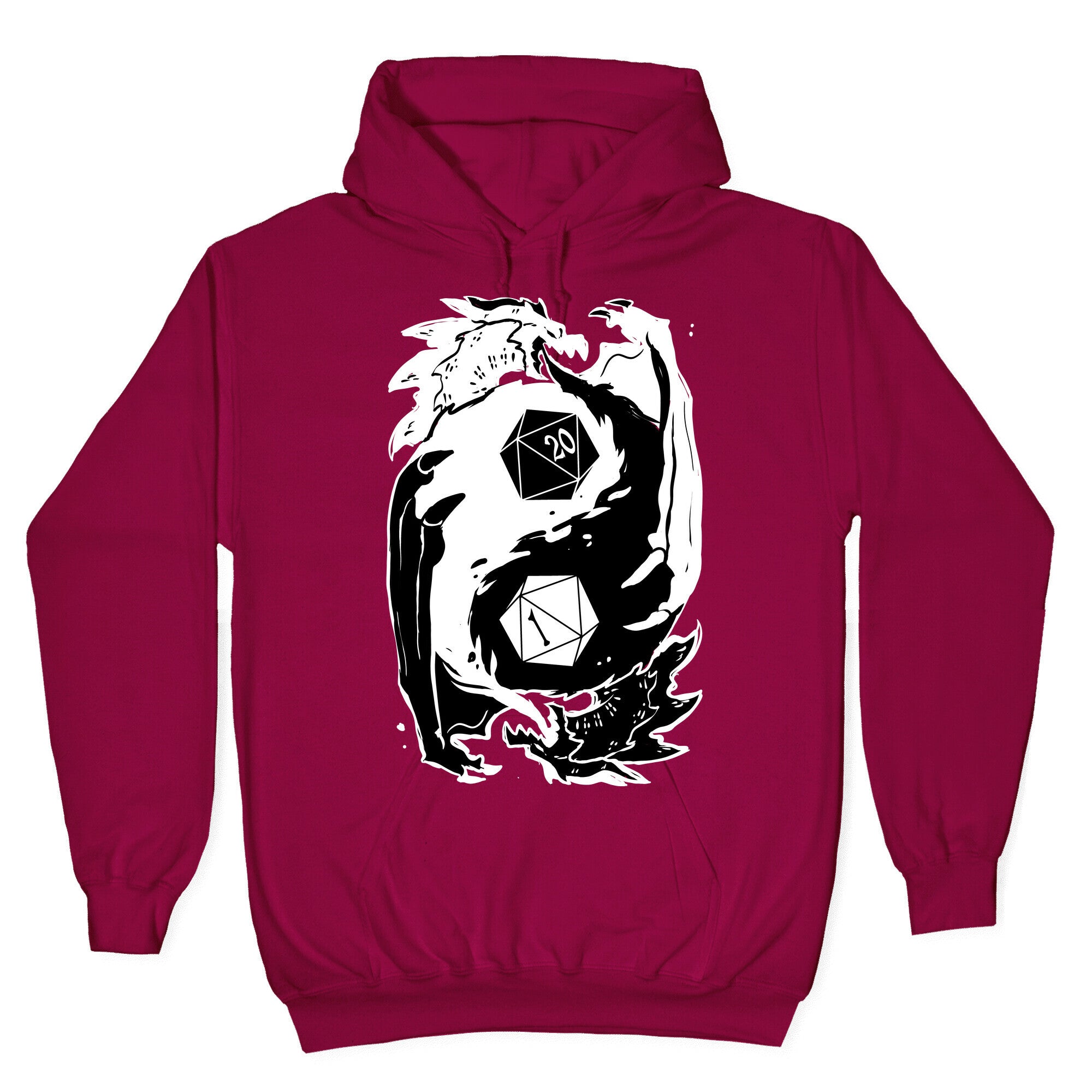 Dungeons and Dragons Yin Yang Hoodie