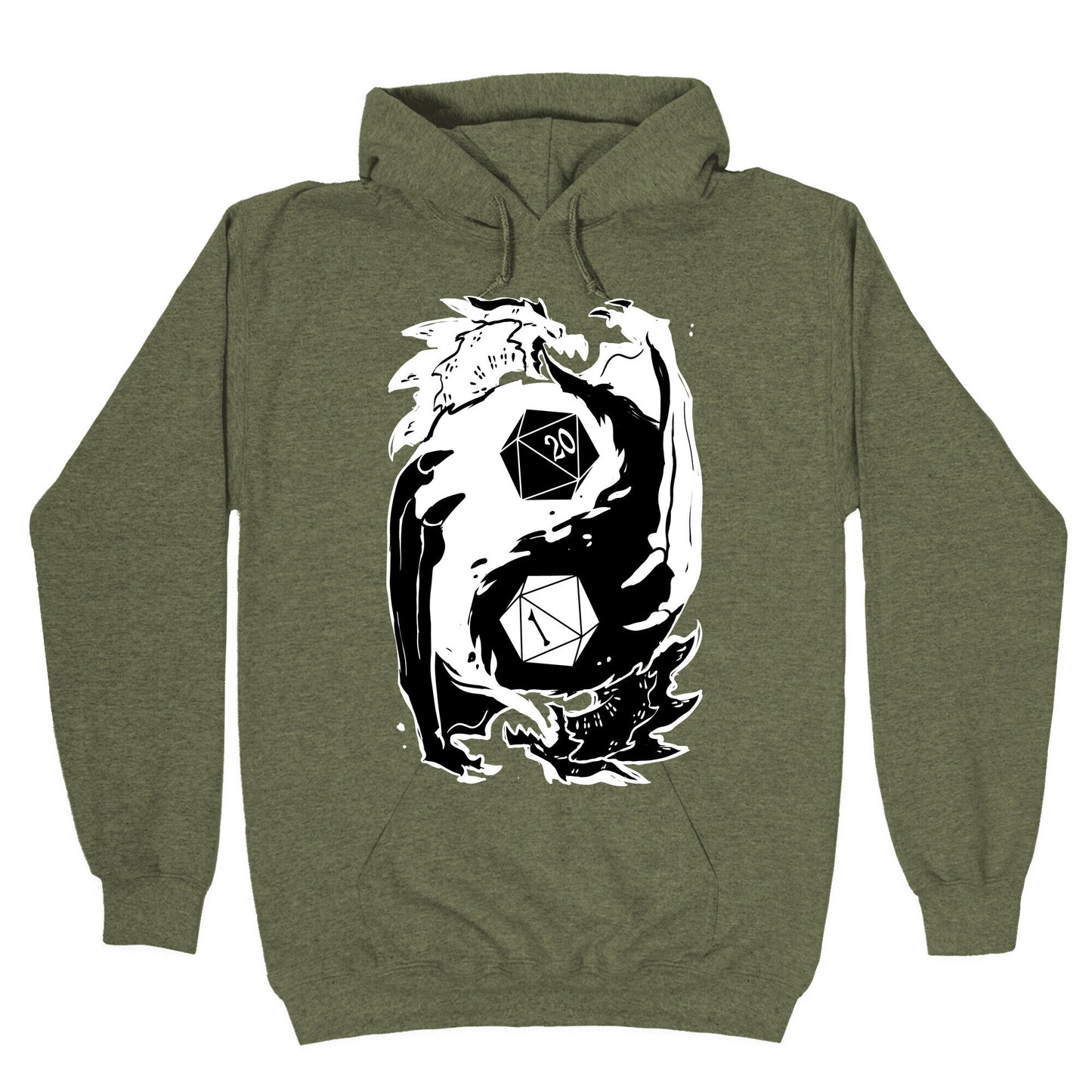 Dungeons and Dragons Yin Yang Hoodie