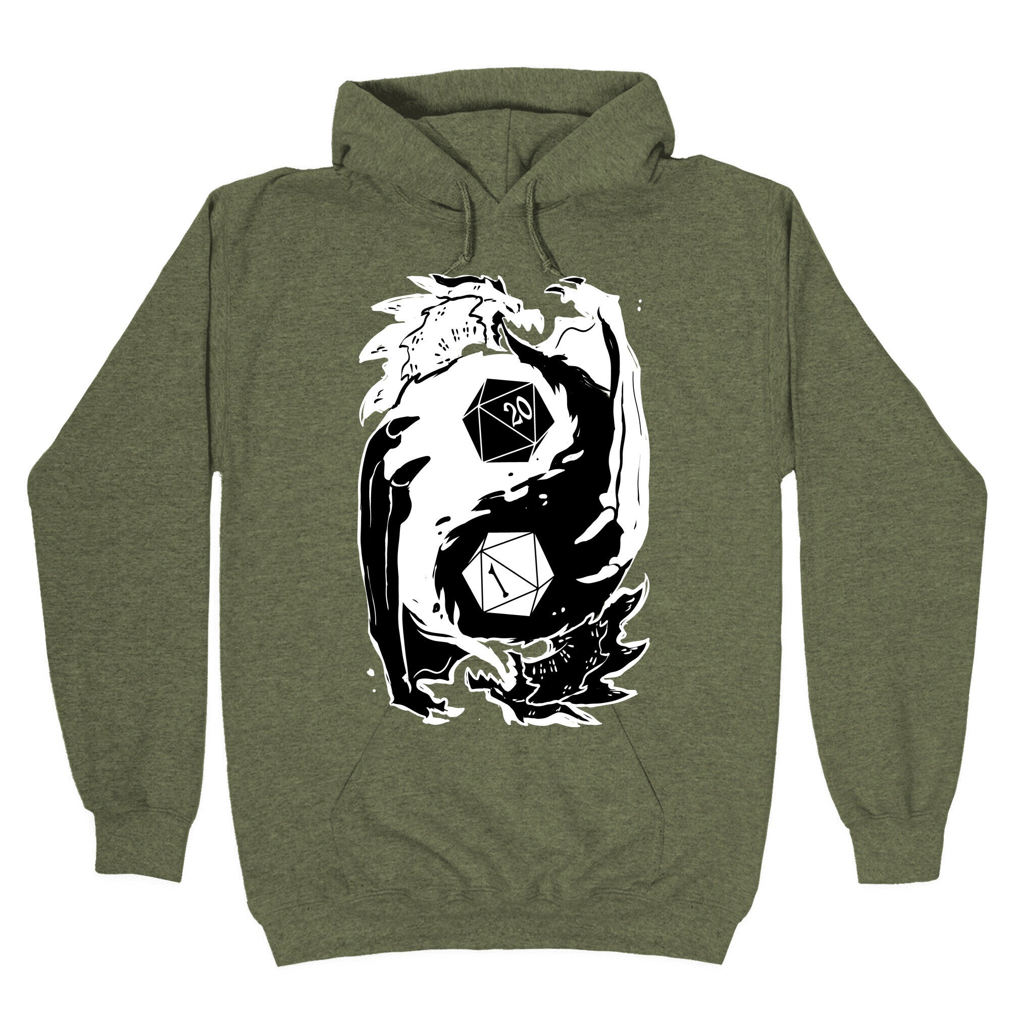 Dungeons and Dragons Yin Yang Hoodie