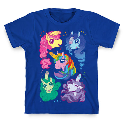 Unicorn Penis Pattern T-Shirt