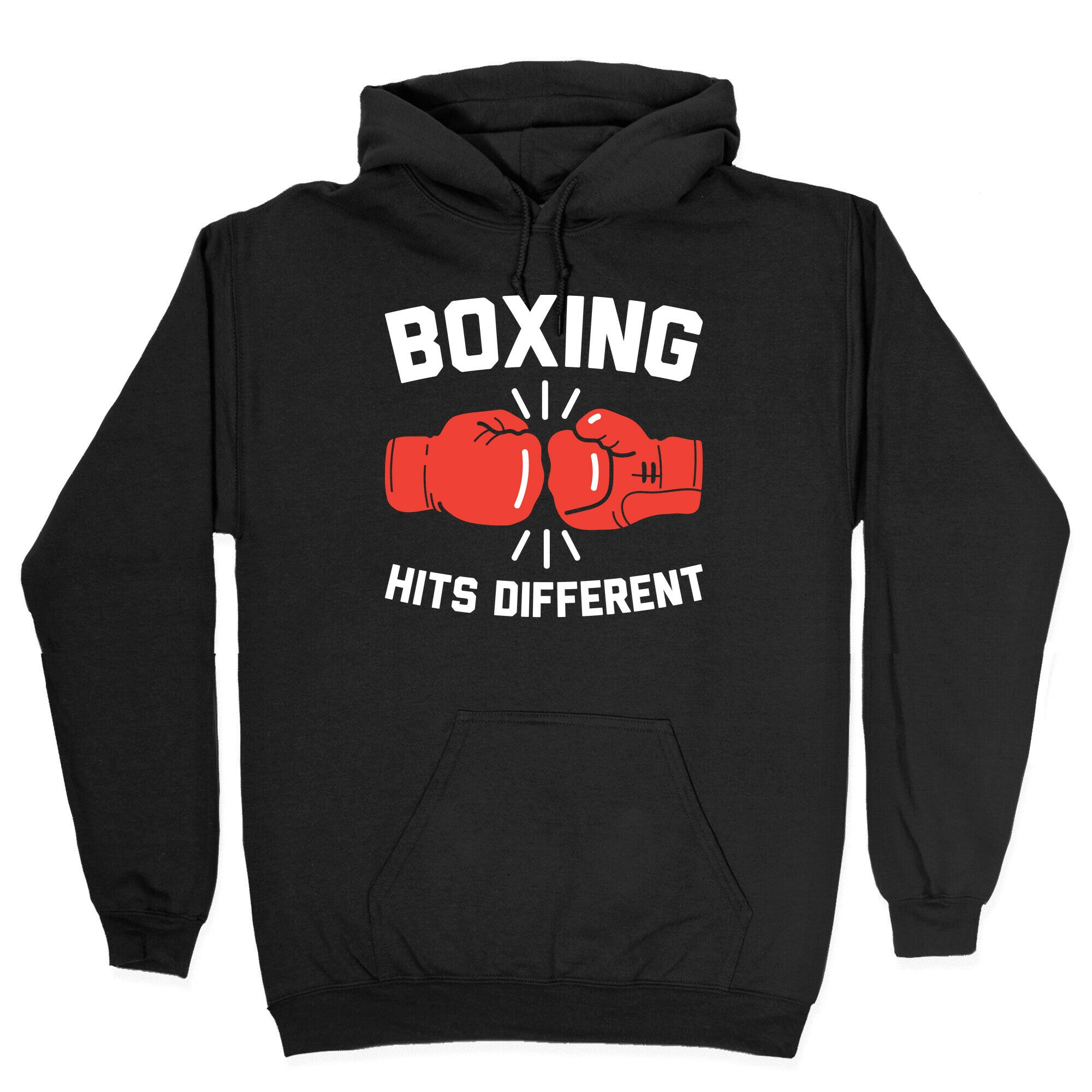 Boxing Hits Different Hoodie