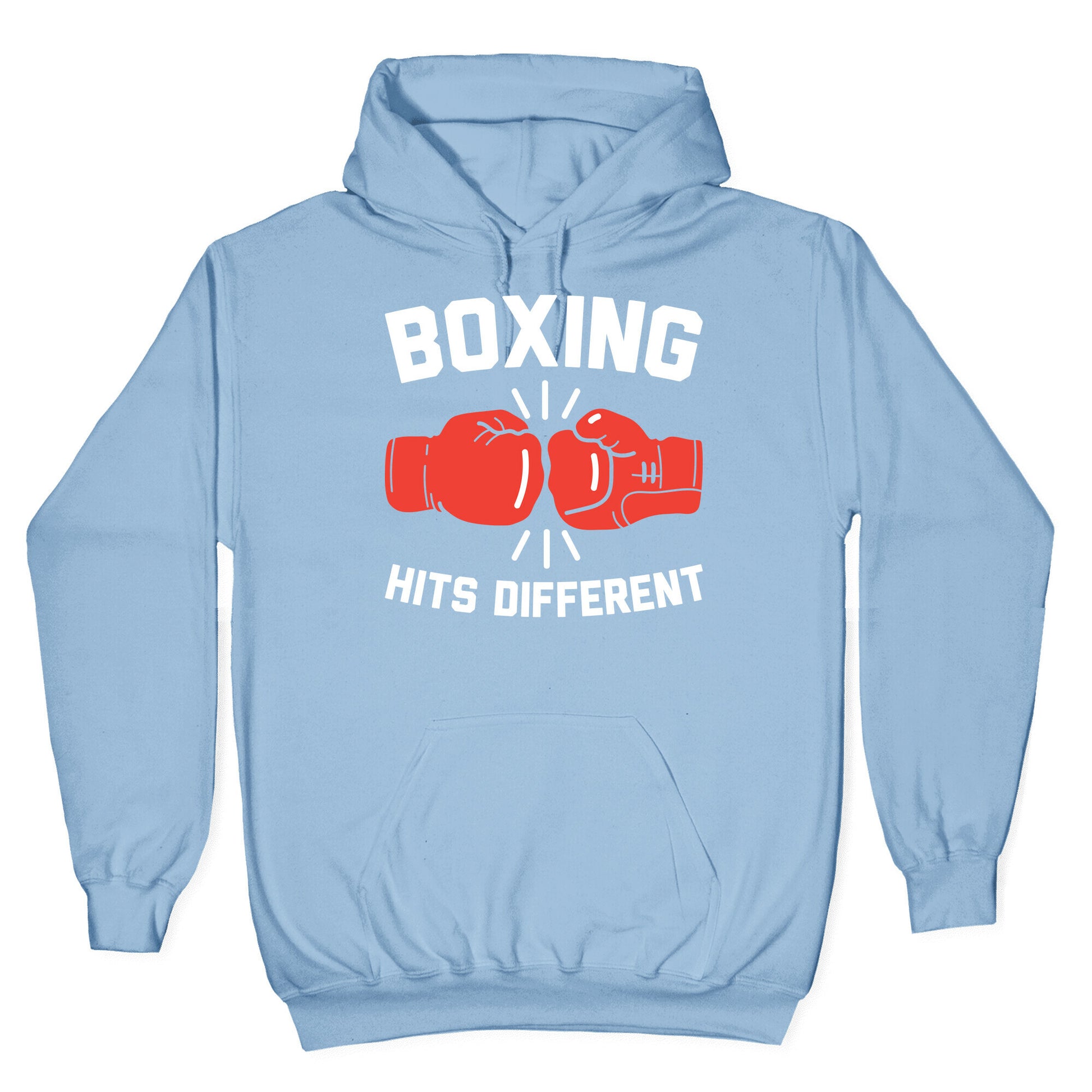 Boxing Hits Different Hoodie