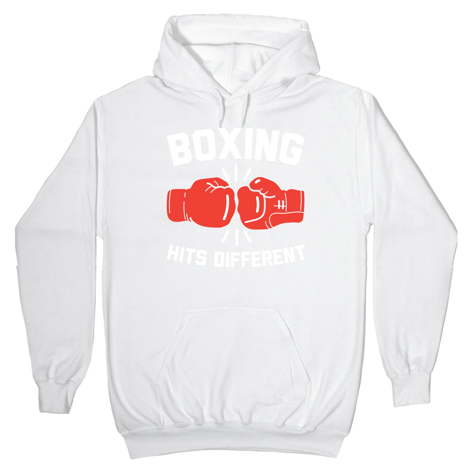 Boxing Hits Different Hoodie