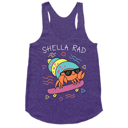 Shella Rad Crab Racerback Tank