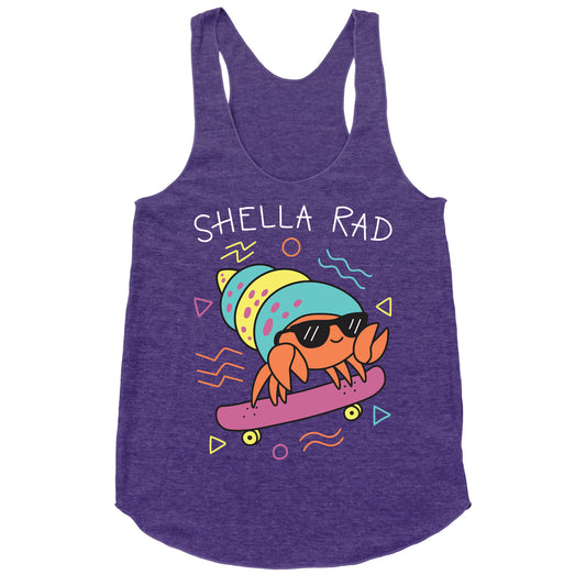 Shella Rad Crab Racerback Tank