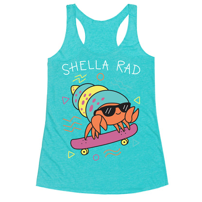 Shella Rad Crab Racerback Tank