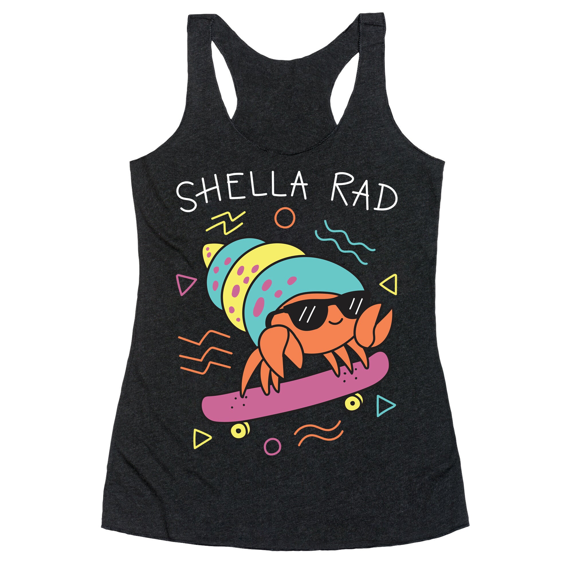 Shella Rad Crab Racerback Tank