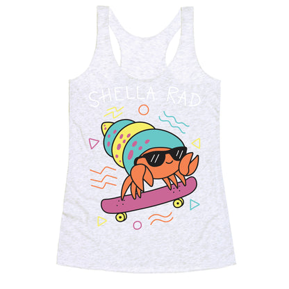 Shella Rad Crab Racerback Tank
