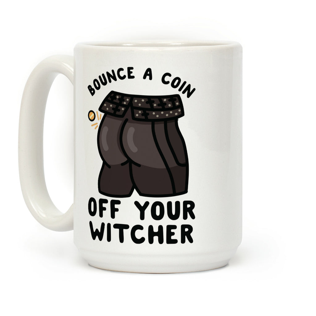 Bounce a Coin Off Your Witcher Coffee Mug
