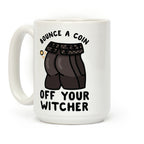 Bounce a Coin Off Your Witcher Coffee Mug