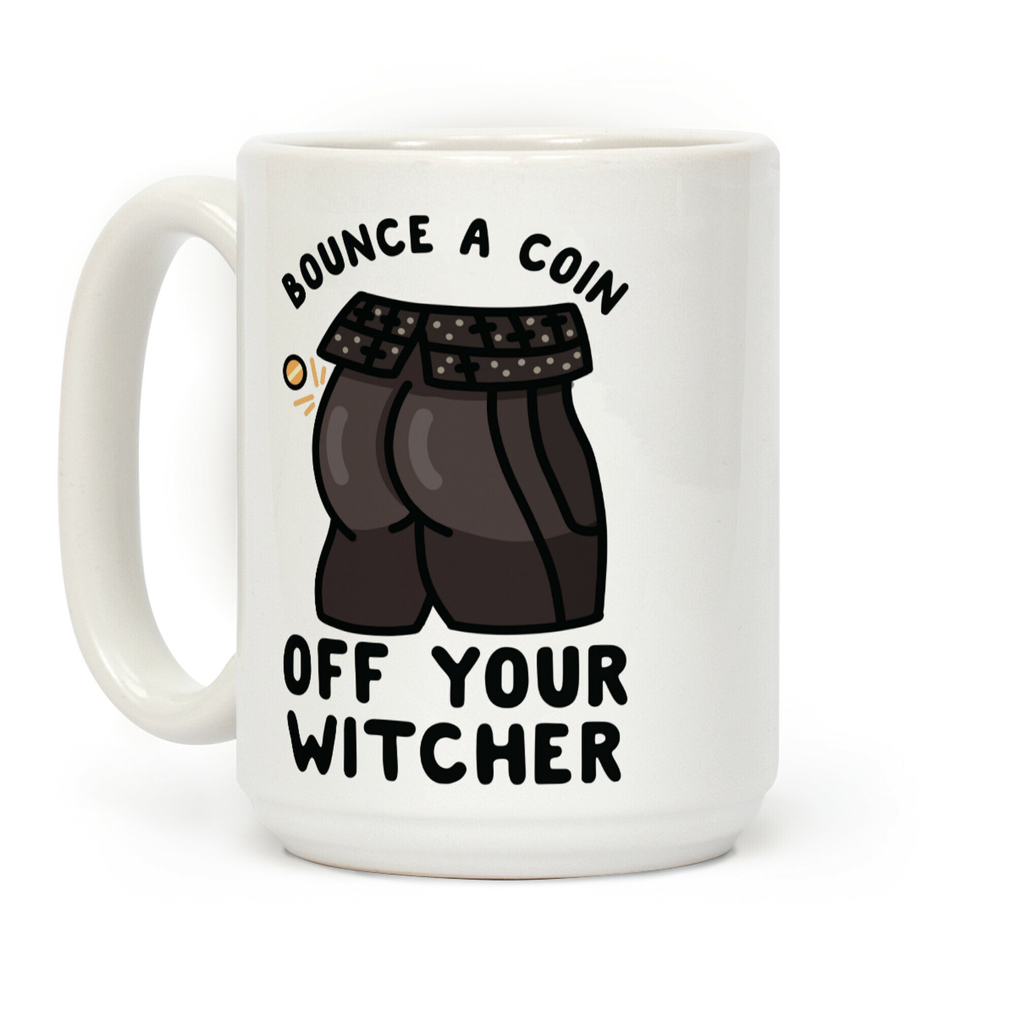 Bounce a Coin Off Your Witcher Coffee Mug