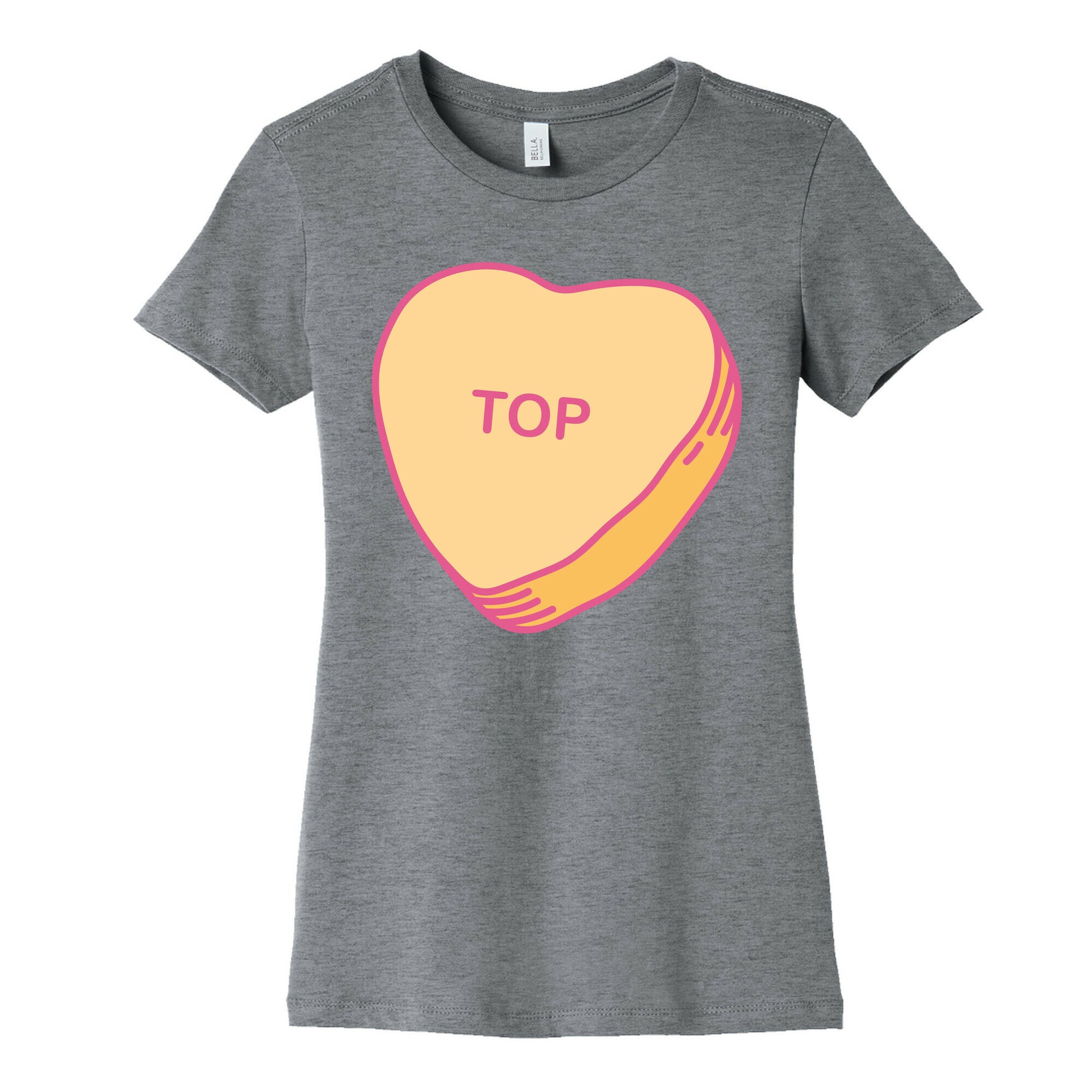 Top Candy Heart Women's Cotton Tee