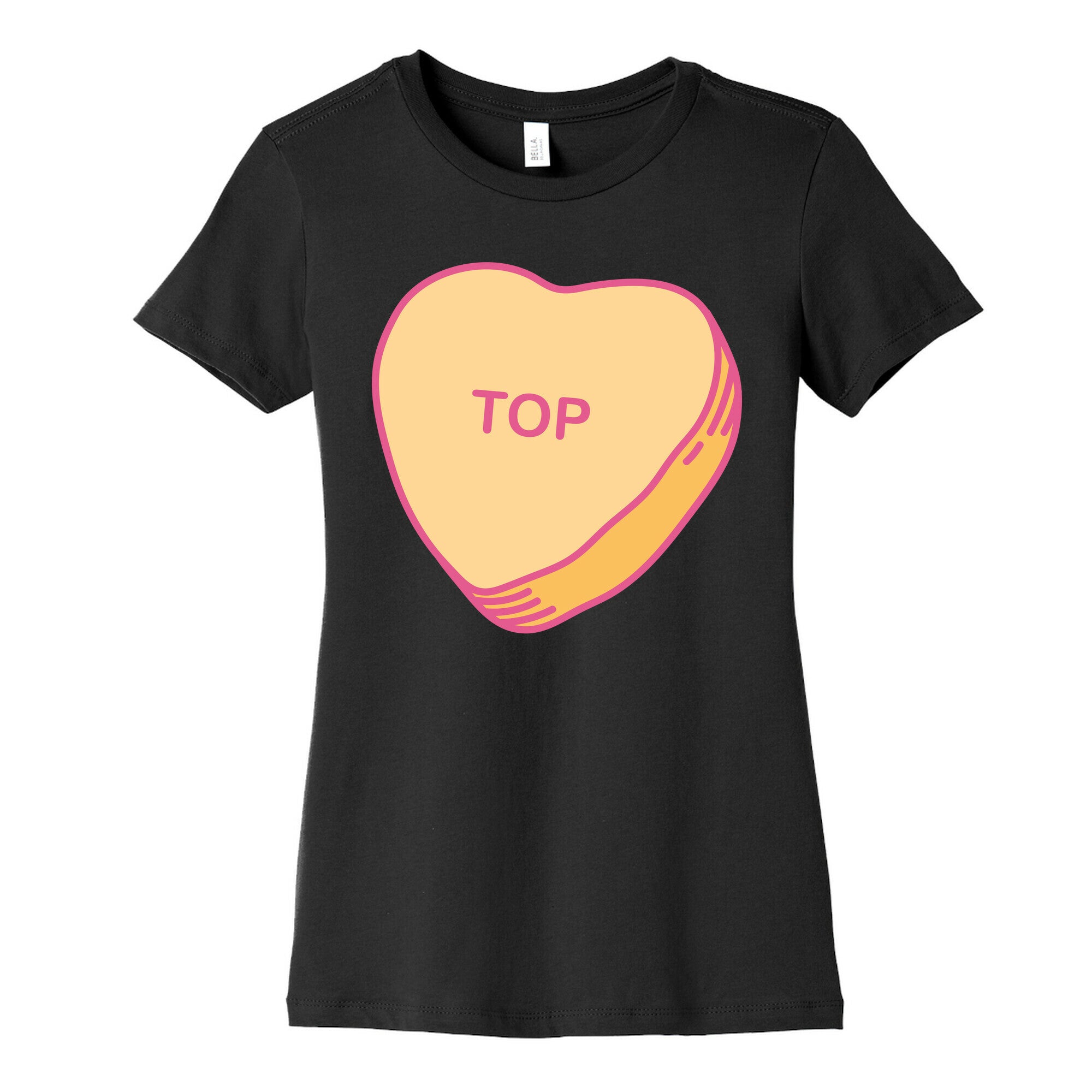 Top Candy Heart Women's Cotton Tee