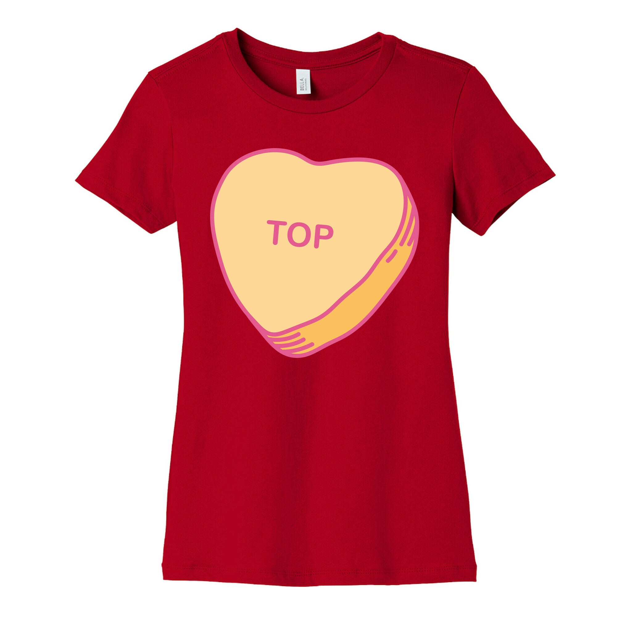 Top Candy Heart Women's Cotton Tee