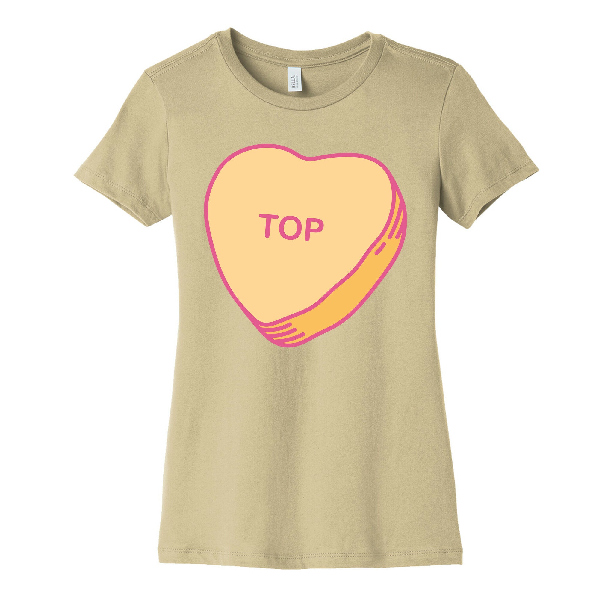 Top Candy Heart Women's Cotton Tee