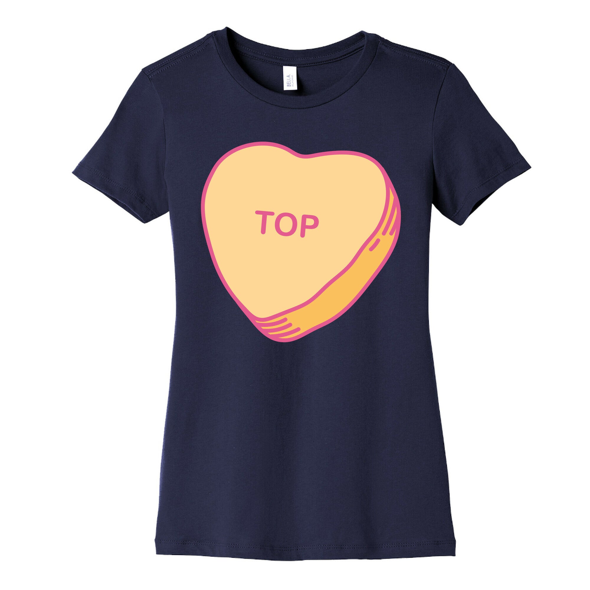 Top Candy Heart Women's Cotton Tee