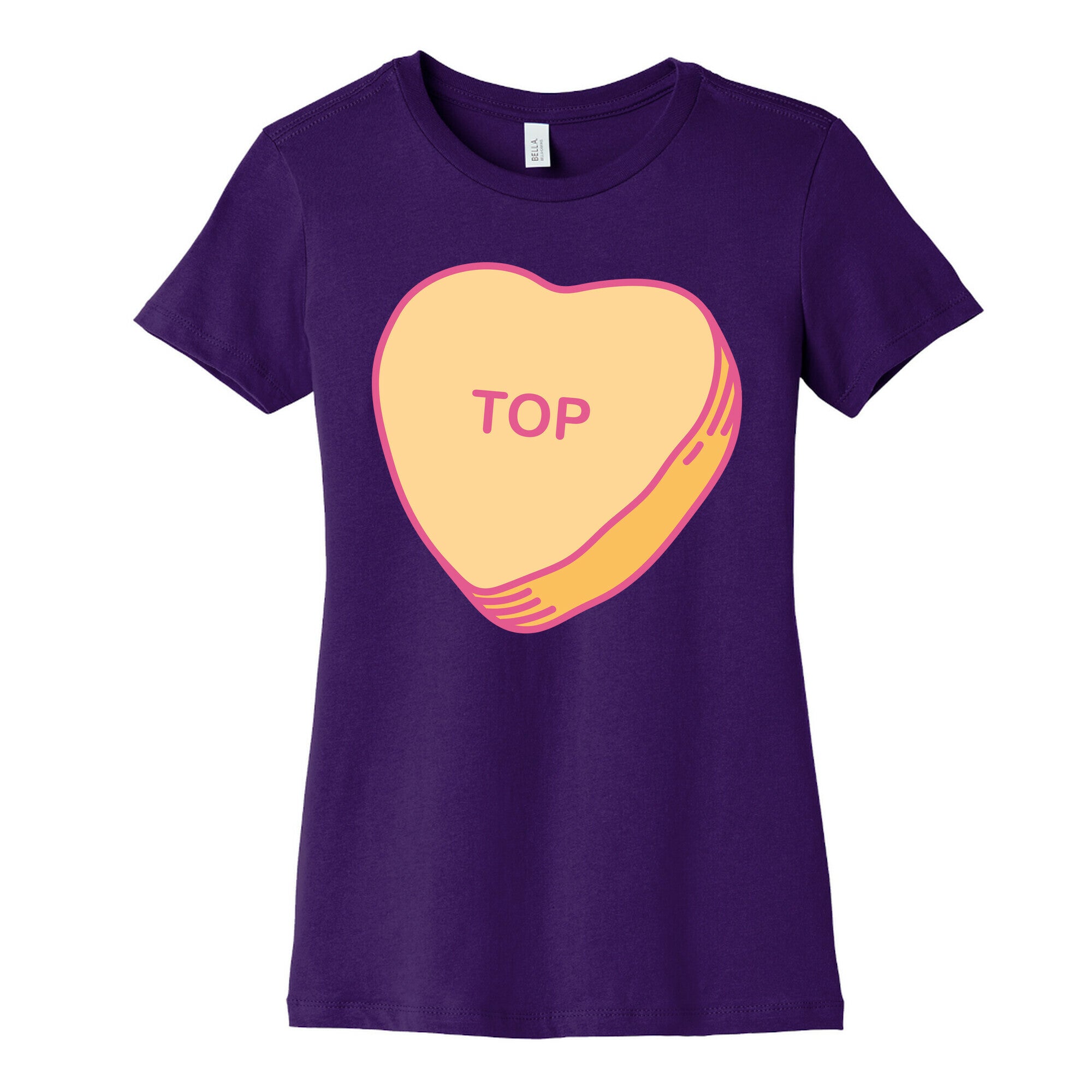Top Candy Heart Women's Cotton Tee